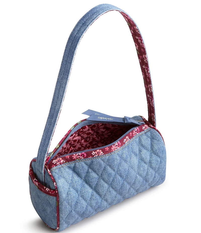 Vera Bradley Maisie Denim Quilted Shoulder Bag