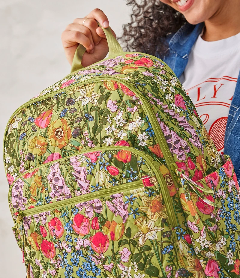 Vera Bradley Meadow Bouquet Bancroft Backpack