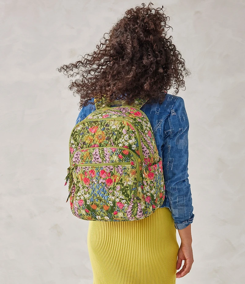 Vera Bradley Meadow Bouquet Bancroft Backpack