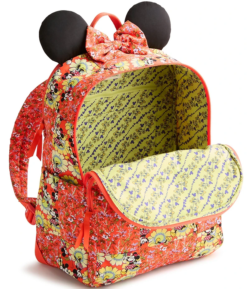 Vera Bradley Mickey & Minnie Petal Multi Collection Mancroft Backpack