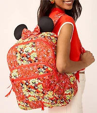 Vera Bradley Mickey & Minnie Petal Multi Collection Mancroft Backpack