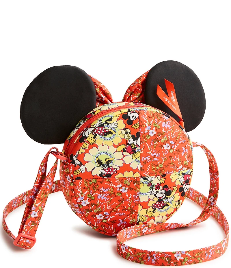 Vera Bradley Mickey & Minnie Petal Multi Collection Minnie Mouse Crossbody