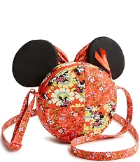 Vera Bradley Mickey & Minnie Petal Multi Collection Minnie Mouse Crossbody
