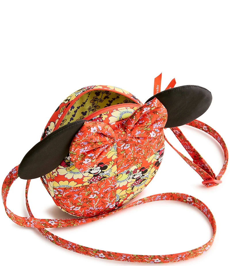 Vera Bradley Mickey & Minnie Petal Multi Collection Minnie Mouse Crossbody