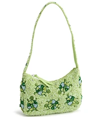 Vera Bradley Mini Roxbury Crescent Beaded Slow Dance Shoulder Bag