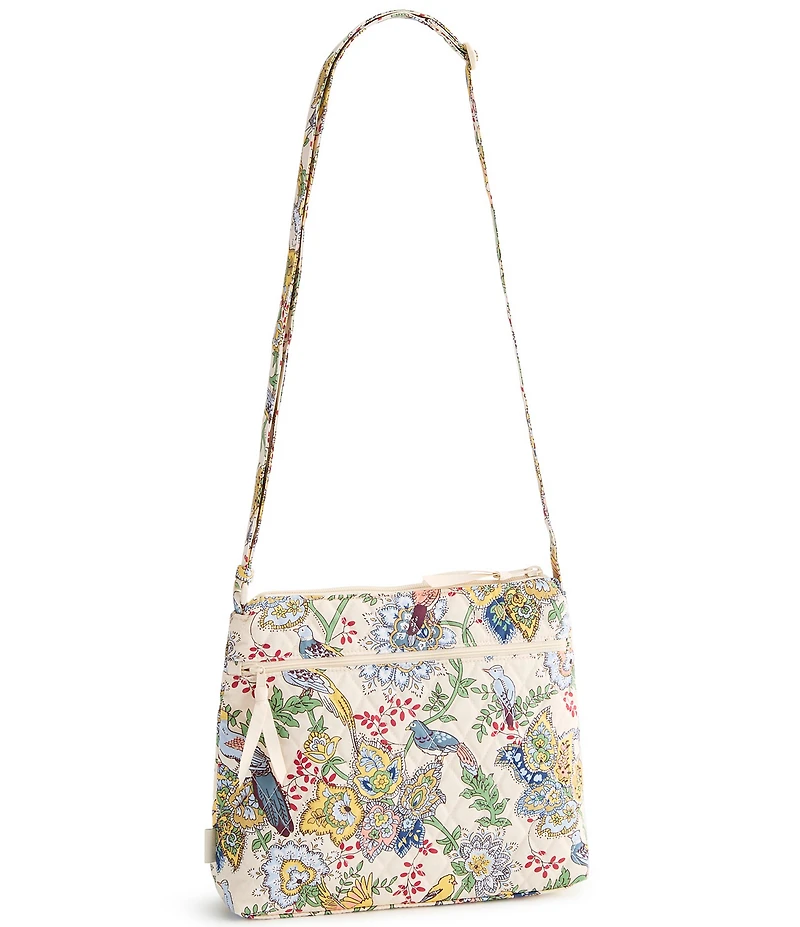 Vera Bradley Original Zip Hipster Prairie Blooms Crossbody Bag