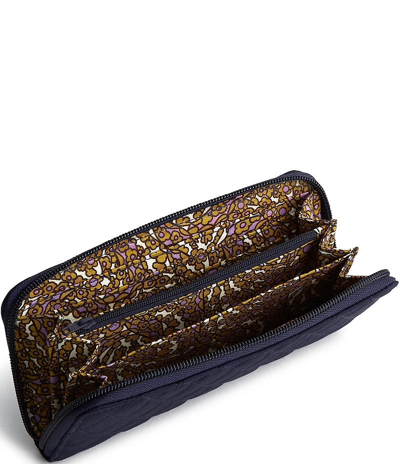 Vera Bradley Premium Cotton Continental Wallet