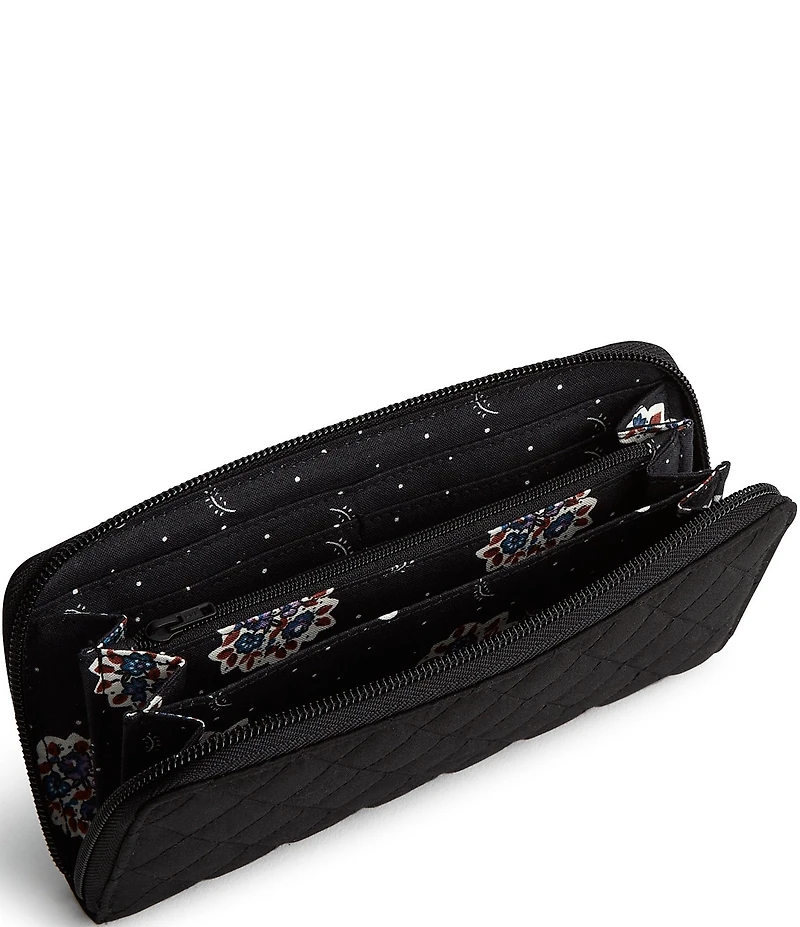 Vera Bradley Premium Cotton Continental Wallet