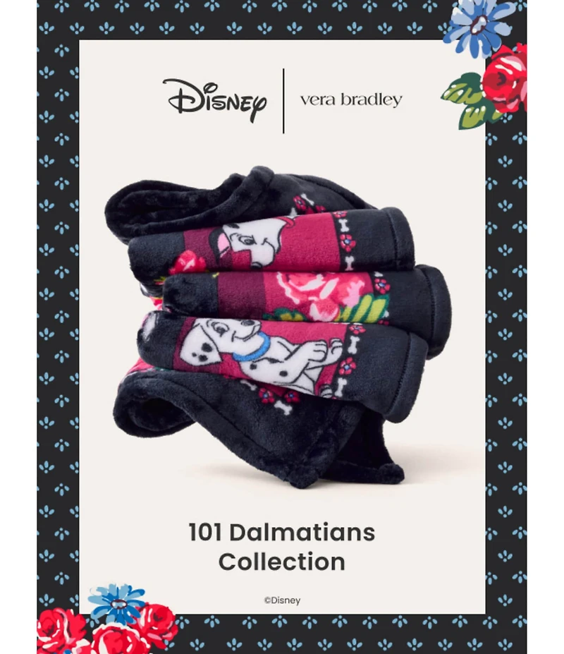 Vera Bradley x Disney Plush Throw Blanket