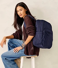 Vera Bradley Large Bancroft Performance Twill Backpack