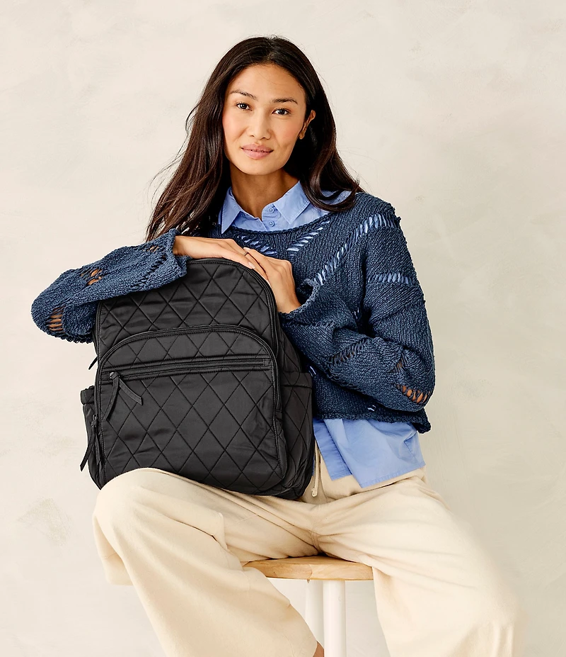 Vera Bradley Large Bancroft Performance Twill Backpack