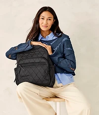 Vera Bradley Large Bancroft Performance Twill Backpack