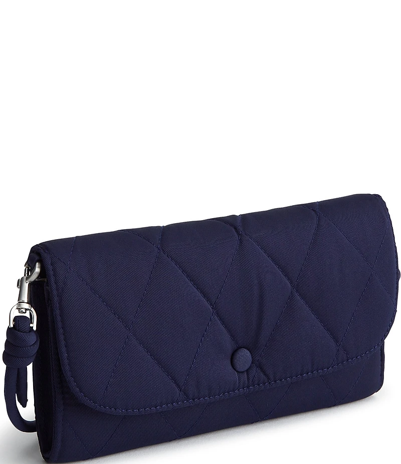 Vera Bradley Performance Twill Wildwood Wallet Crossbody Bag