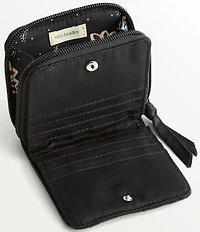 Vera Bradley Premium Cotton Small Zip Around Wallet