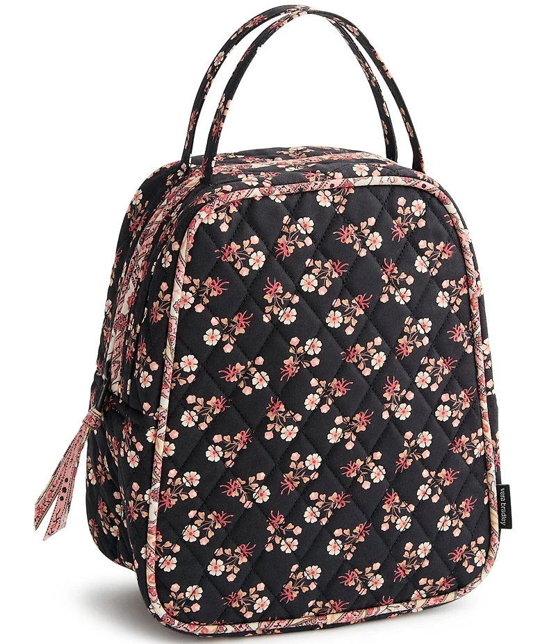 Vera Bradley Rachel Ditsy Floral Premium Cotton Lunch Bag