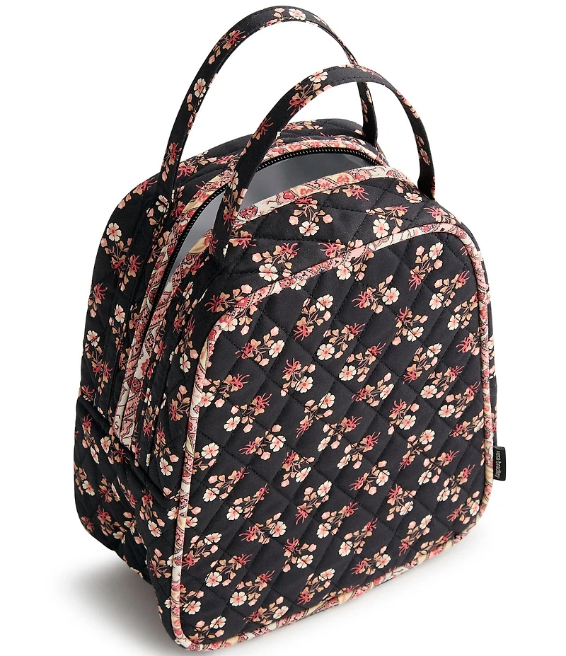 Vera Bradley Rachel Ditsy Floral Premium Cotton Lunch Bag