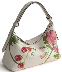 Vera Bradley Roxbury Crescent Leather Shoulder Bag