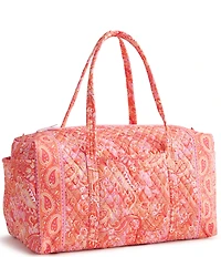 Vera Bradley Sherbert Large Original Duffel Bag