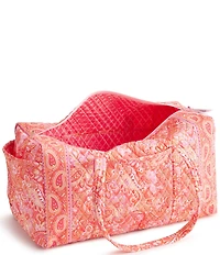 Vera Bradley Sherbert Large Original Duffel Bag