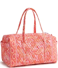 Vera Bradley Sherbert Large Original Duffel Bag