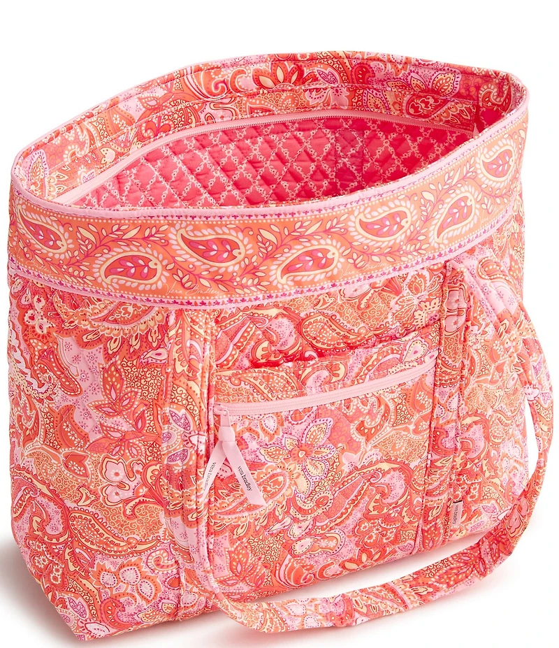 Vera Bradley Sherbert Original Vera Tote Bag