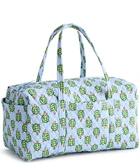 Vera Bradley Slow Dance Turtles Original Large Duffel Bag