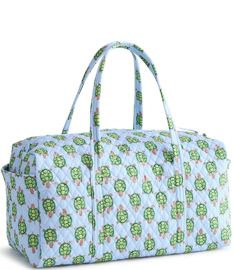 Vera Bradley Slow Dance Turtles Original Large Duffel Bag