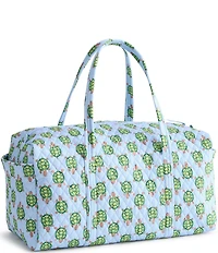 Vera Bradley Slow Dance Turtles Original Large Duffel Bag