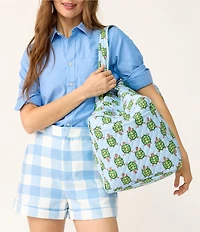 Vera Bradley Slow Dance Turtles Original Large Duffel Bag