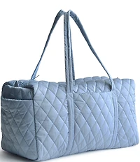 Vera Bradley Soft Chambray Performance Twill Large Original Duffle Bag
