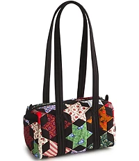 Vera Bradley Star Patchwork Premium Cotton Original 100 Satchel Bag