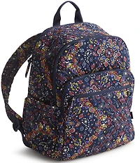 Vera Bradley Starry Paisley Premium Cotton Bancroft Backpack
