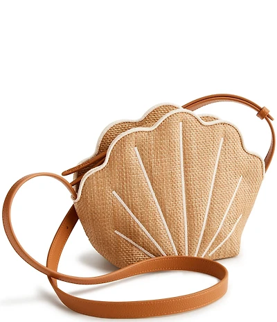 Vera Bradley Straw Shell Crossbody Bag