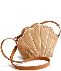 Vera Bradley Straw Shell Crossbody Bag