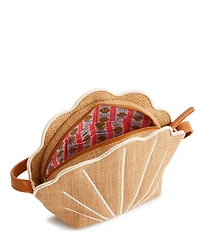 Vera Bradley Straw Shell Crossbody Bag