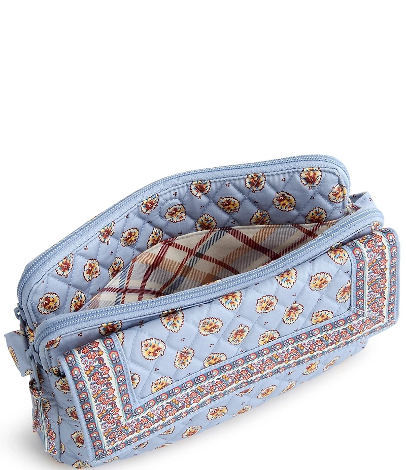 Vera Bradley Tasha Triple Compartment Leaf Crossbody Bag