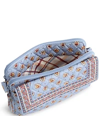 Vera Bradley Tasha Triple Compartment Leaf Crossbody Bag