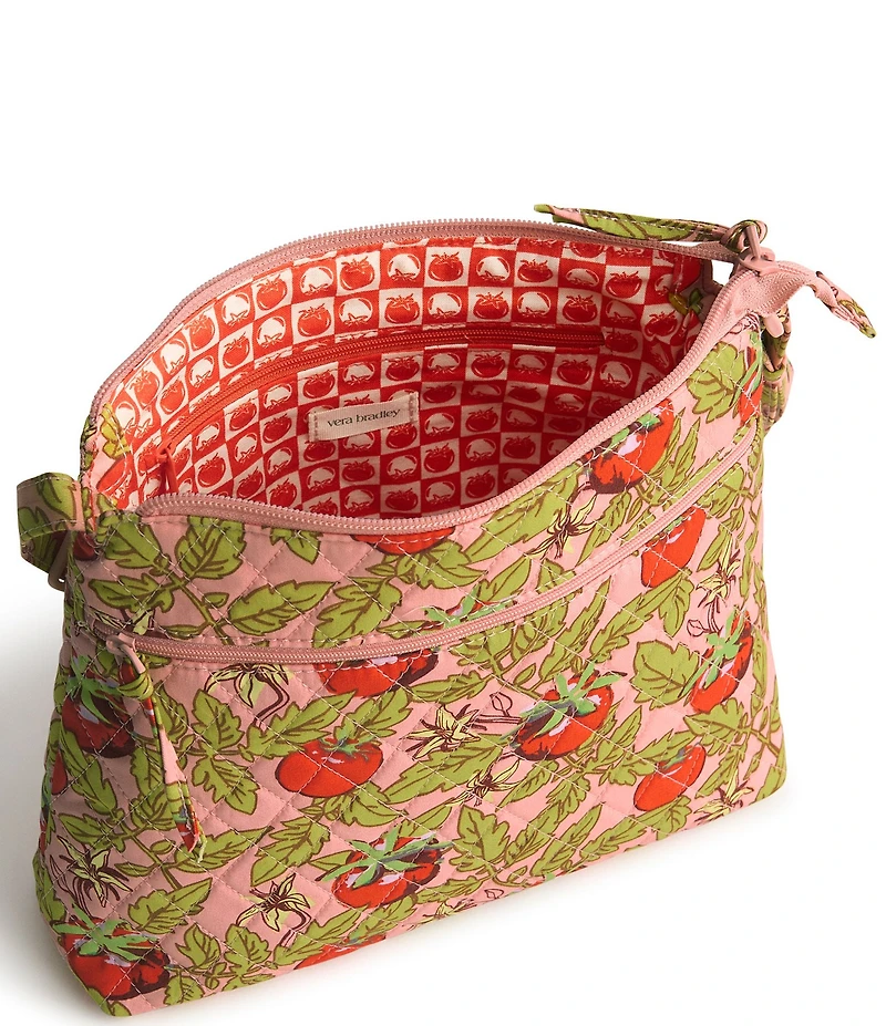Vera Bradley Tomato Vines Original Zip Hipster