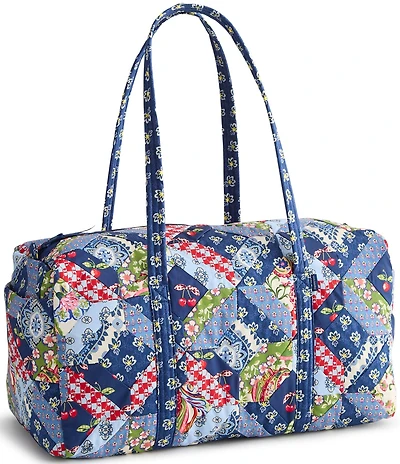 Vera Bradley Trellis Patchwork Large Original Duffel Bag