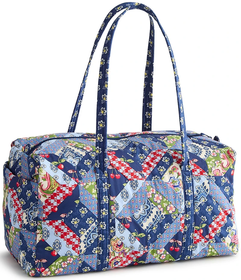 Vera Bradley Trellis Patchwork Large Original Duffel Bag