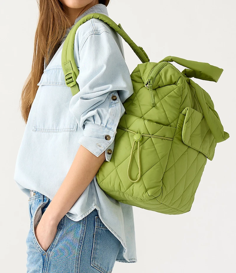 Vera Bradley Welland Nylon Diaper Tote Backpack