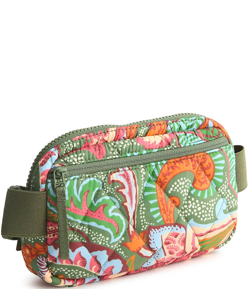 Vera Bradley Woodward Small Leaf Me Not Paisley Belt Bag