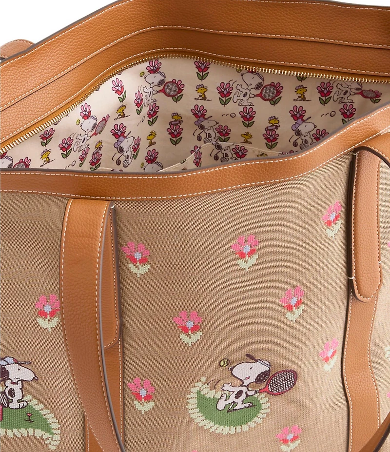 Vera Bradley x Country Club Peanuts Paisley Original Vera Tote