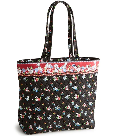 Vera Bradley x Disney 101 Dalmatians Original Premium Cotton Zip Tote Bag