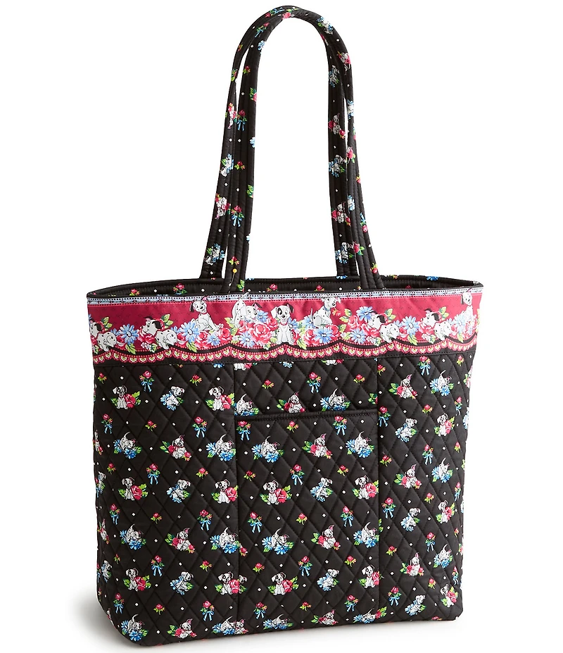 Vera Bradley x Disney 101 Dalmatians Original Premium Cotton Zip Tote Bag