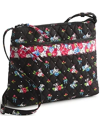 Vera Bradley x Disney 101 Dalmatians Premium Cotton Original Zip Hipster Crossbody Bag