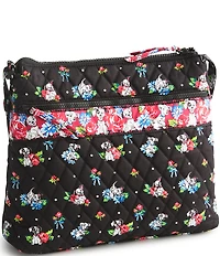 Vera Bradley x Disney 101 Dalmatians Premium Cotton Original Zip Hipster Crossbody Bag