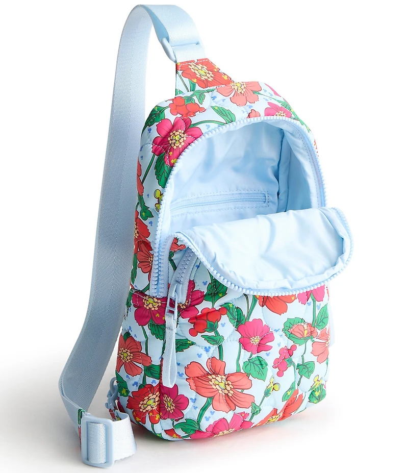 Vera Bradley X Disney Lorman Cosmic Mickey Meadow Sling Bag
