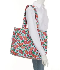 Vera Bradley x Disney Cosmic Mickey Meadow Original Zip Tote Bag