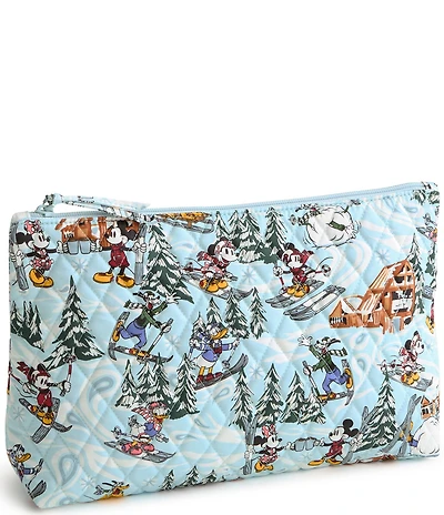 Vera Bradley x Disney Premium Cotton Ski Weekend Large Pouch
